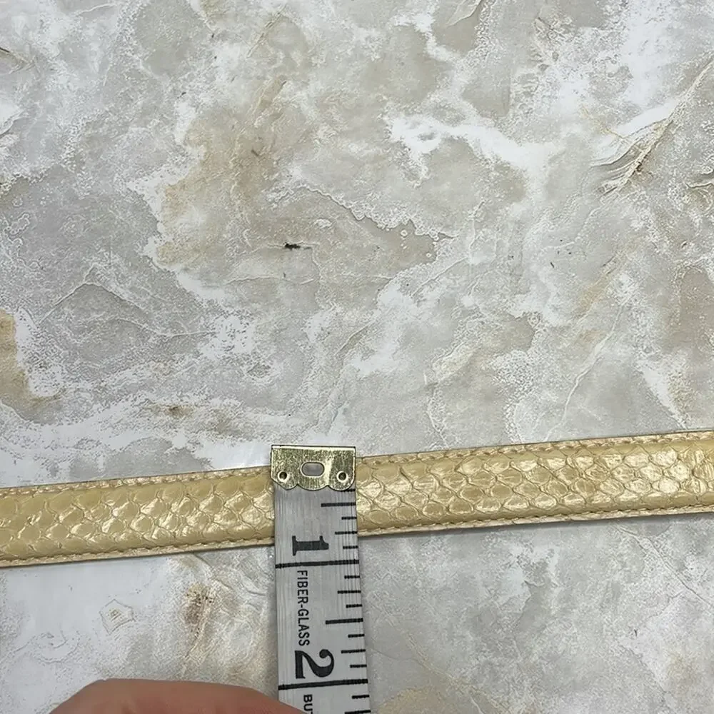Vintage snakeskin belt